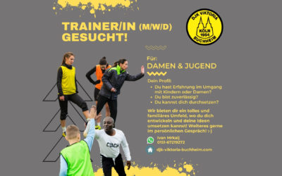 Trainer/in (m/w/d) für Damen & Jugend gesucht!